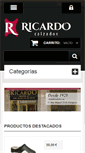 Mobile Screenshot of calzadosricardo.com